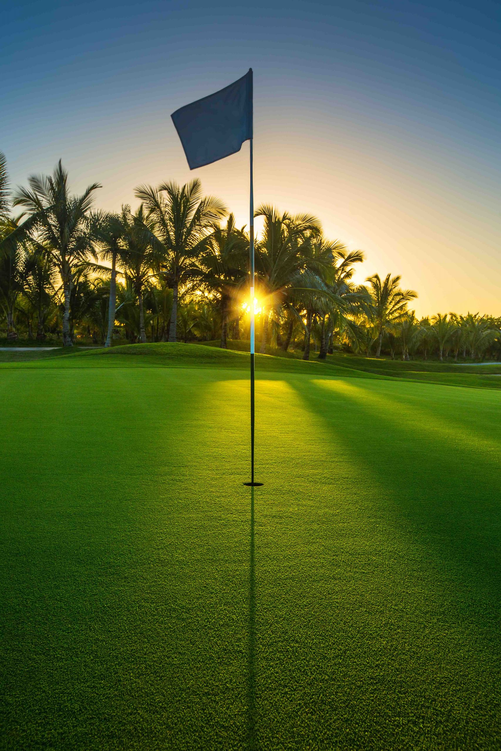 Golf course in the tropics